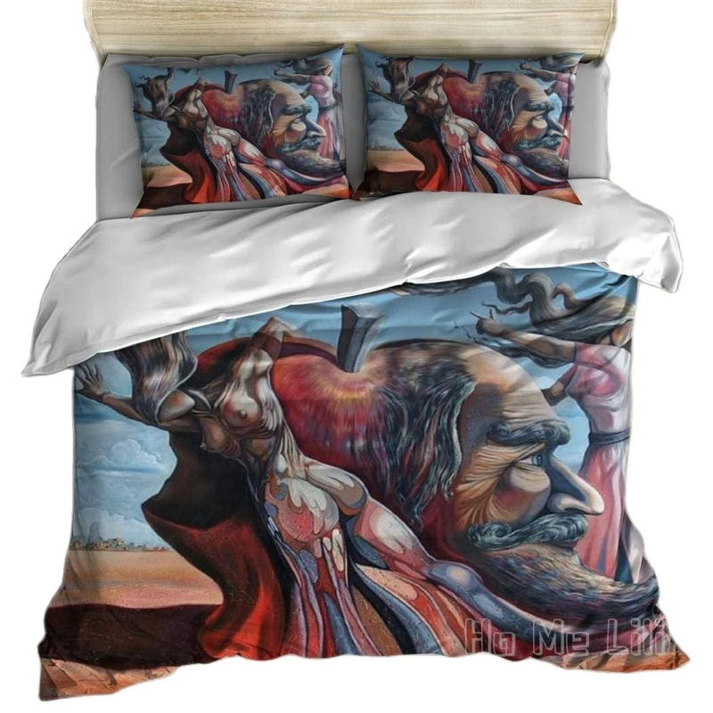 

The Adam Eve Delusion Duvet Cover Set Modern Style Print Set Home Soft Luxurious Bohemia Bedding Decor