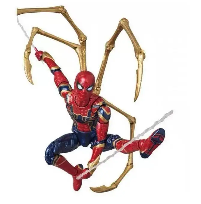 Mafex 081 Marvel Мстители Железный Паук BJD фигурка супергероя модель игрушки для детей |