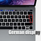Немецкий силиконовый чехол для ноутбука macbook air 13 pro15 touchbar 11 