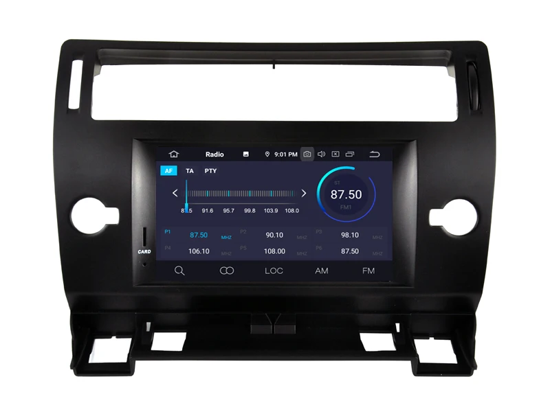 WITSON Android 9,0 4+ 64G Автомобильный dvd-плеер gps для CITROEN C4 4 черный и серебристый цвет 2004-2012 gps-навигатор автомобильный Радио Аудио