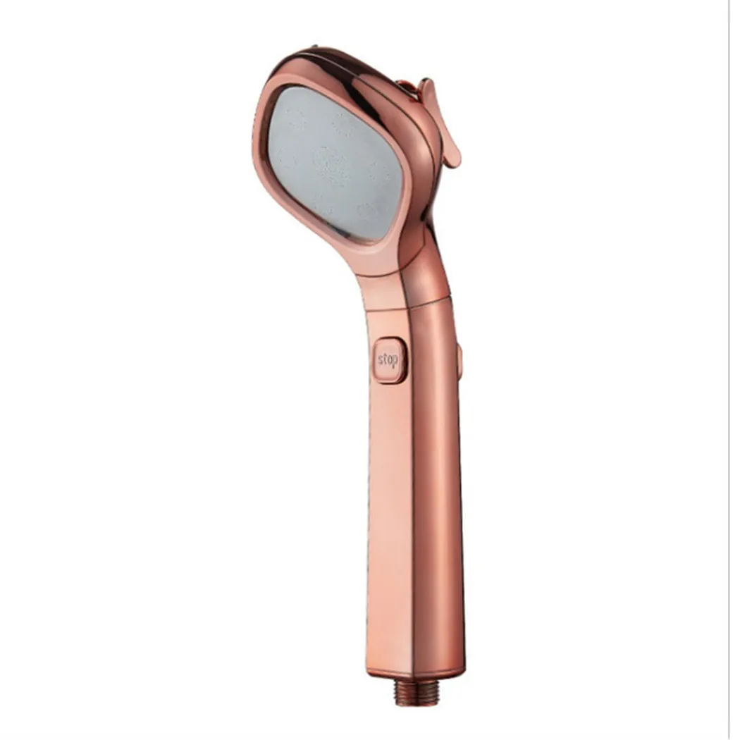 

ABS Shower Head Filter Hand Shower High Pressure Massage ON / OFF Removable