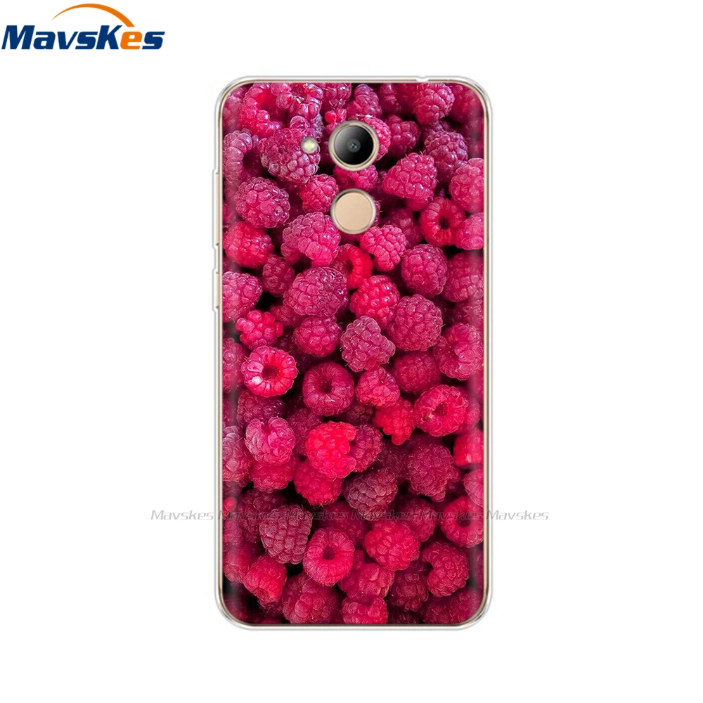 For Huawei Honor 6C Case Silicone Cover Phone Case for Huawei Honor 6C Pro Soft TPU Cover Honor6C Cute Cat Flower Fundas Coque
