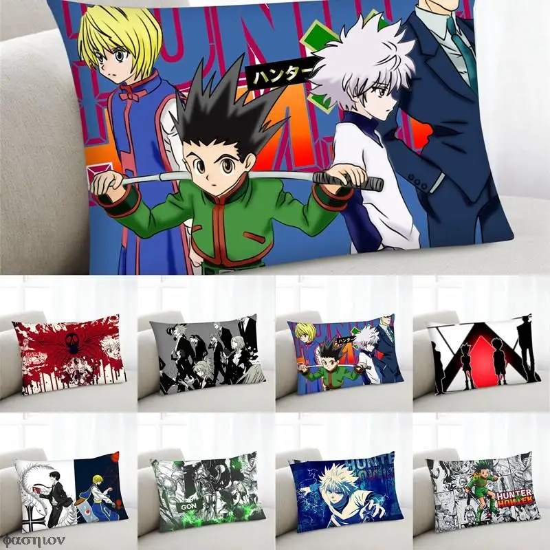 

Новое поступление декоративная наволочка HUNTER×HUNTER 45x35 см (одна сторона) прямоугольная Наволочка на молнии с принтом Новогодняя наволочка