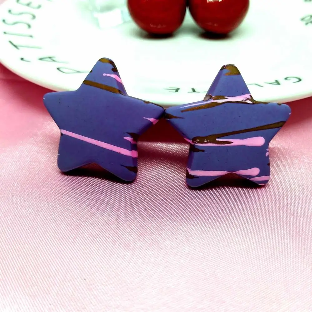 6 шт. бусины нитки в виде звезд 32 мм Аксессуары для браслетов ожерелья сережек. 2020