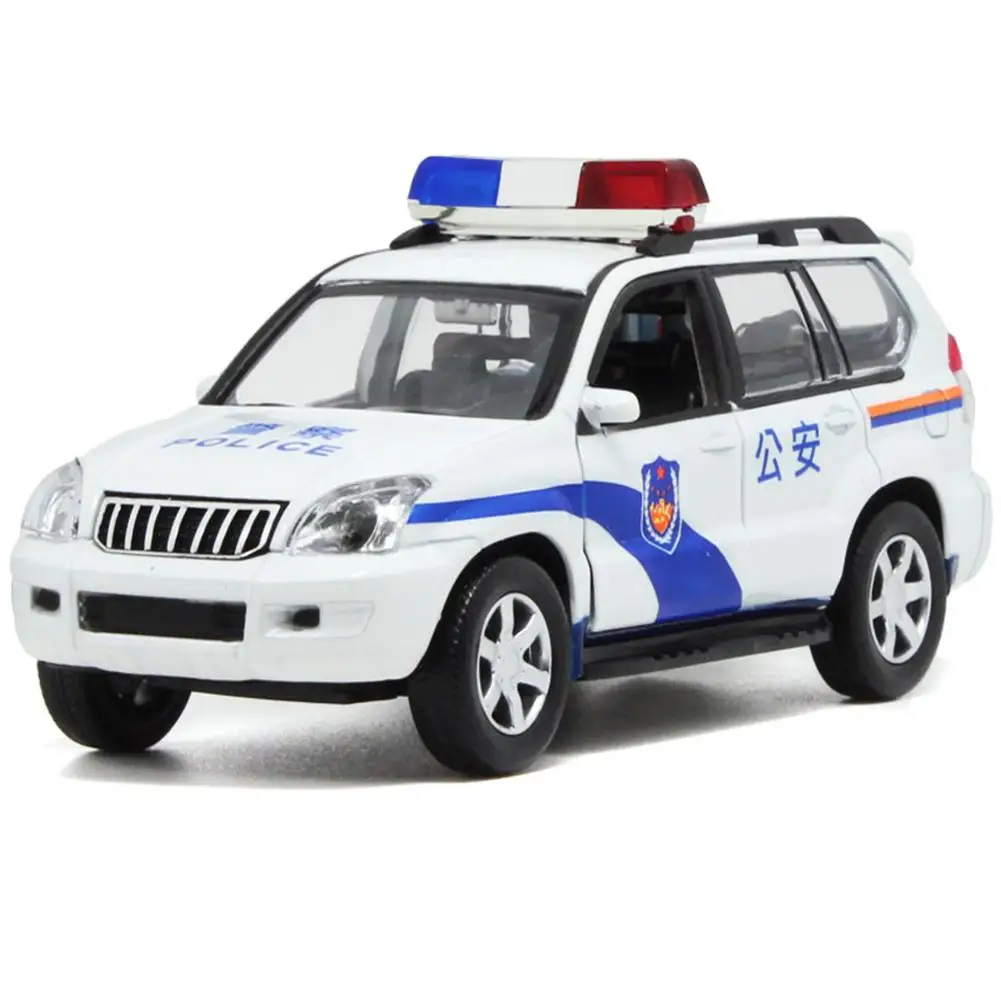 Русская Полицейская машина масштаба Лада литые модели игрушки для мальчиков с