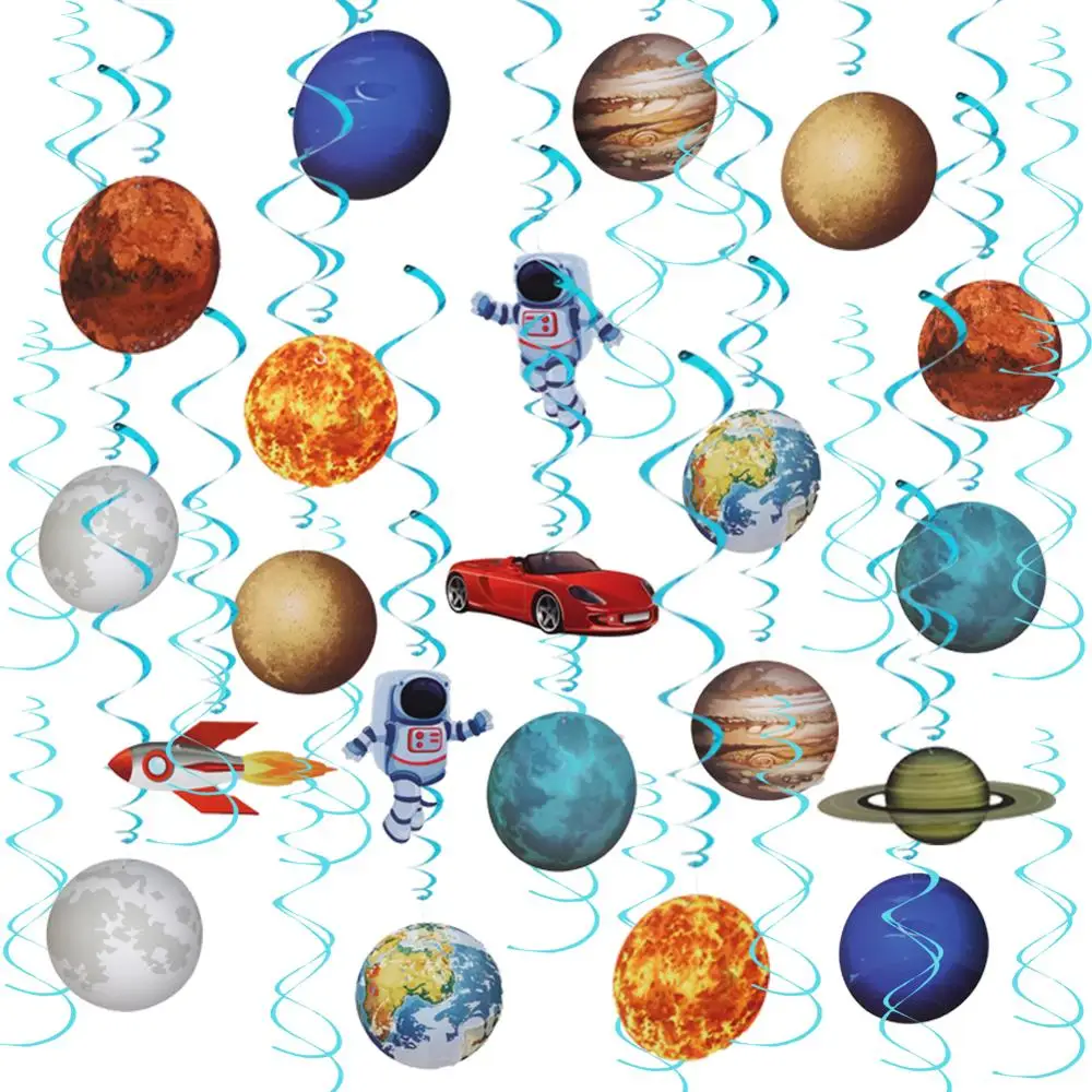 30 шт. крученые кружки для солнечной системы классный декор мальчиков и девочек