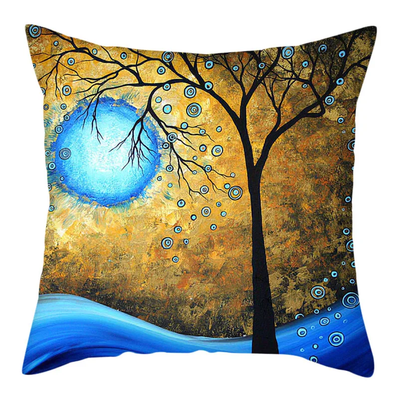 Наволочки Fuwatacchi с принтом увядших веток наволочки звездного неба для подушек