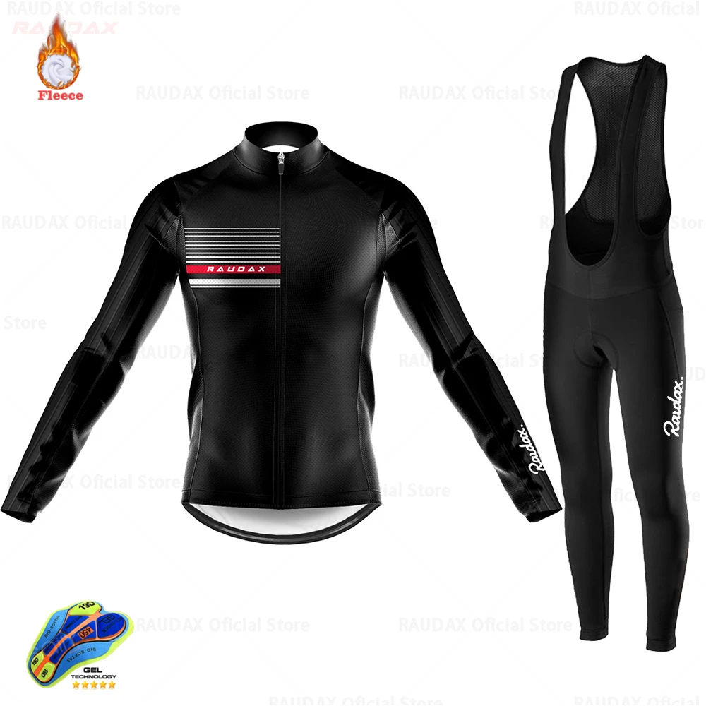 

Winter Warm Fleece Cycling Suit Suit Cycling Suit Suit Long Sleeve Cycling Suit Motorcycle Cycling Suit Bib Pants Warm Suit