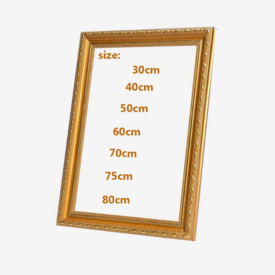 Черная и Золотая рамка для поделок одежды холст картина постер quadros de parede para sa