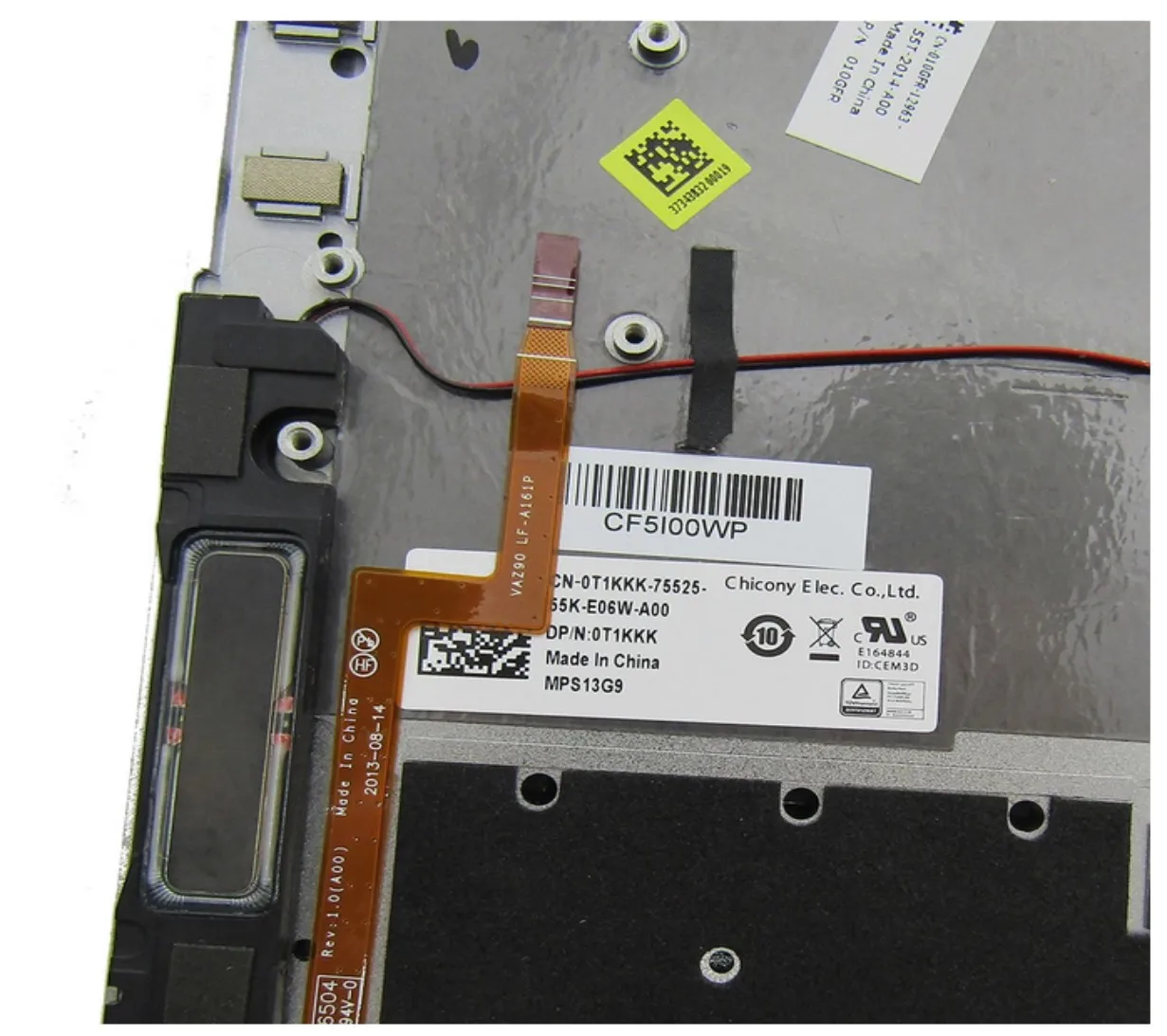 Новинка ультрабук для 11 6 &quotDell XPS 9P33 1308T 1508T Упор рук верхняя крышка клавиатуры США