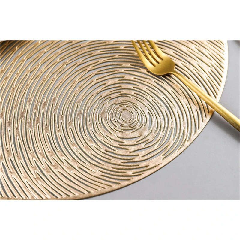 

2/4/6pcs PVC Placemat Table Table Placemats For Dining Table Mat Non-Slip Heat Insulation Drink Cup Coasters Hot Pad Kitchen Mat
