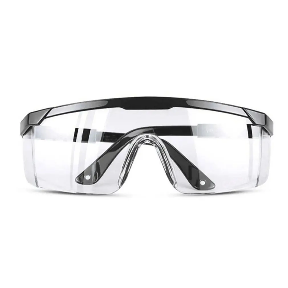 

New Safety Glasses Lab Eye Protection Protective Eyewear Clear Lens Workplace Safety Goggles Anti-dust Supplies