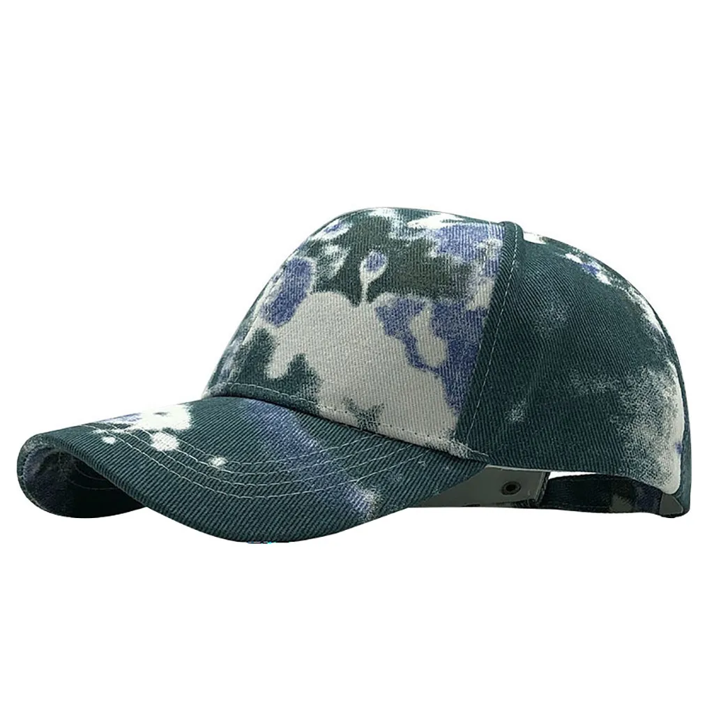 FashionableUnisex Cap Tie-dye Breathable Sports Summer Male Outdoor Mesh Adjustable Visors #YL10 | Аксессуары для одежды