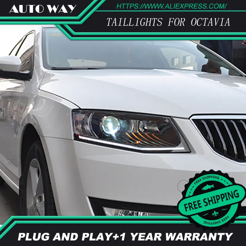 Автомобильный Стайлинг светодисветодиодный HID Rio светодиодный светодиод Skoda Octavia