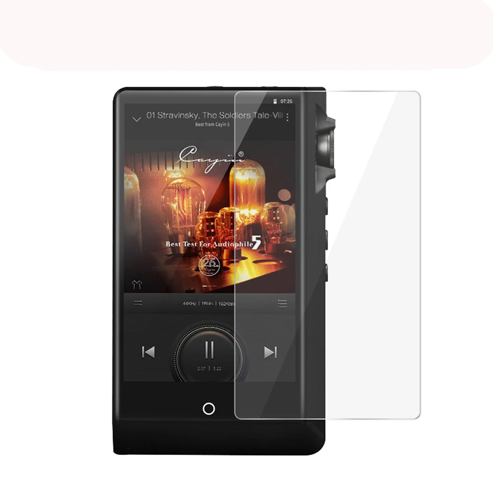 for cayin n6ii n62 n6mk2 clear tpu case cover with front and back screen protector tempered glass for cayin n6ii n62 n6mk2 free global shipping