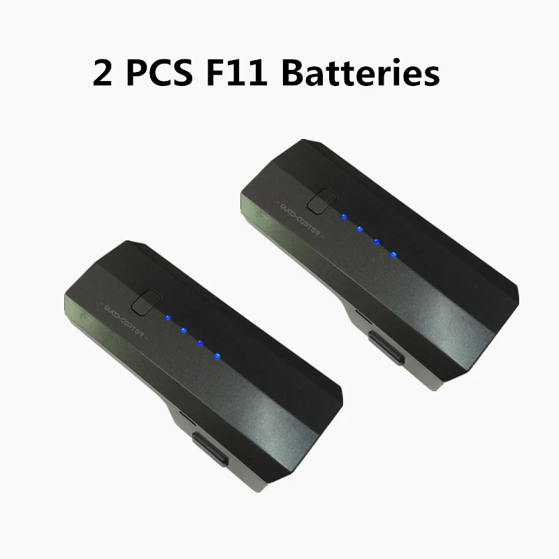 2 Batteries F11 Радиоуправляемый Дрон SJRC F11 Li-Po аккумулятор 11,1 V 2500mAh запасные части Аккумулятор 7,4 V 1200mAh для квадрокоптера Z5 игрушечный аксессуар - Цвет: 2 Batteries F11