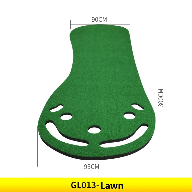 Satılık PGM Kapalı Golf Vuruş Mini Yeşil Ev Uygulama Taşınabilir Koyarak Eğitmen Seti Ofis Egzersiz Matı Kiti Mat 3m 5 Delik