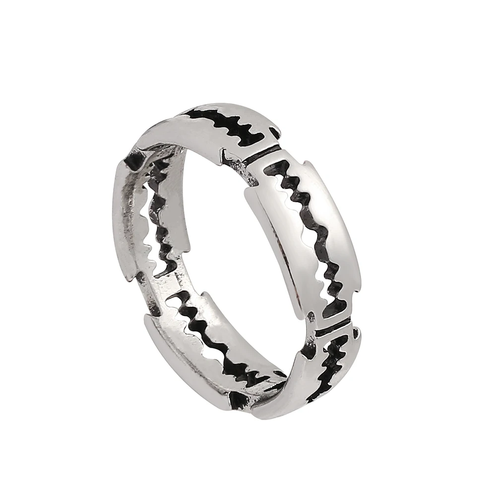 1 шт. модное кольцо в винтажном стиле хип-хоп рок панк Готик блэде Регулируемые