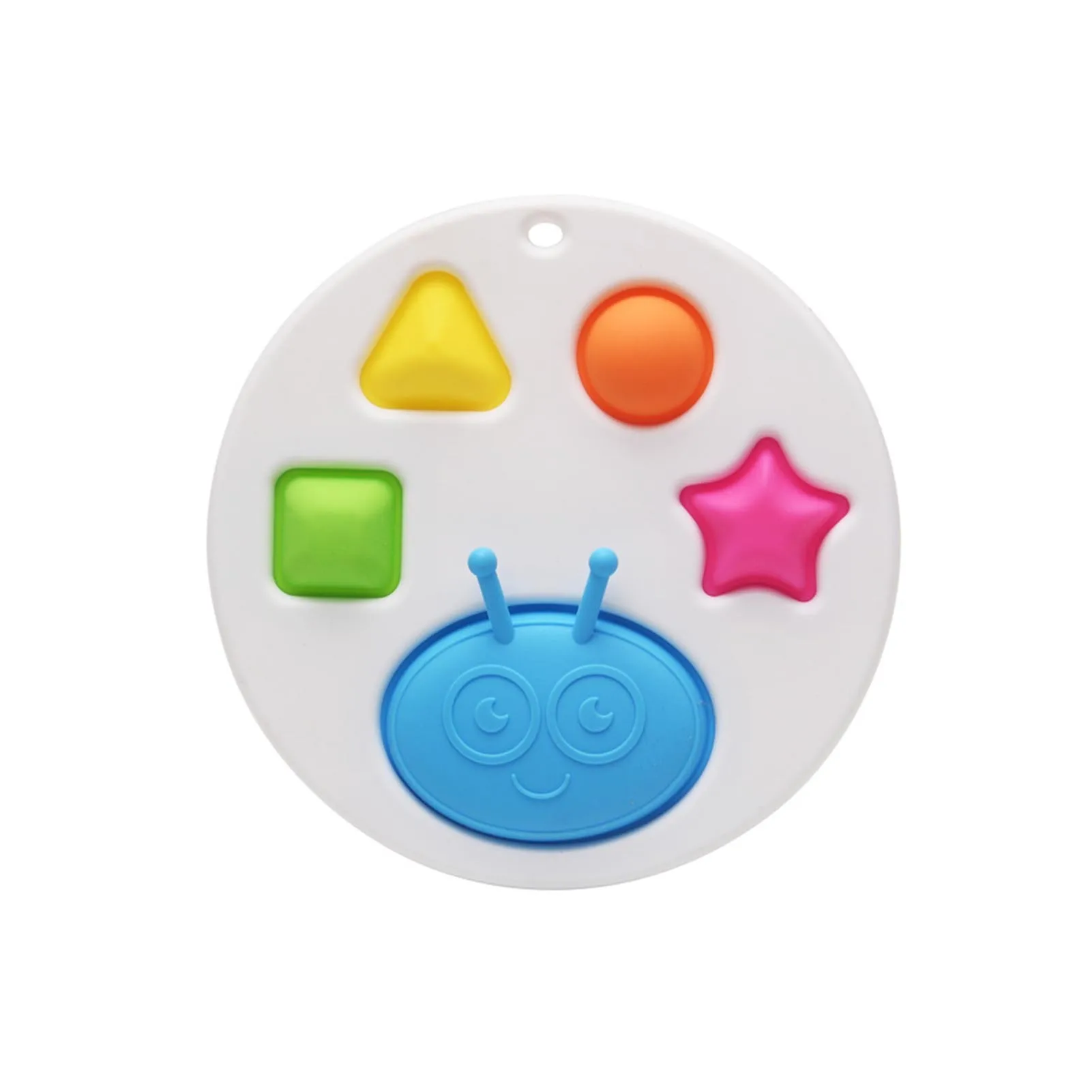 

Baby Early Education Rattles Toys Soft Silicone Infant Early Education Intelligence Development And Intensive Training Toys