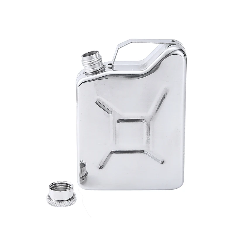 5 унций плоская фляжка виски фляга Воронка бутылки вина Нержавеющая сталь