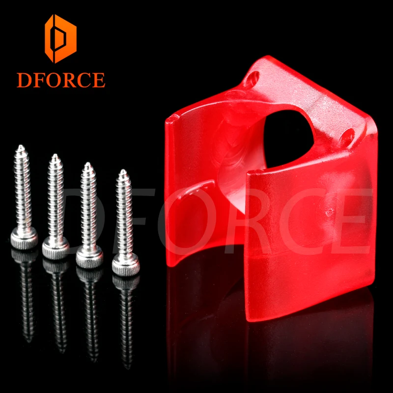 DFORCE пользовательский кронштейн вентилятора для E3D V6 радиатор для E3D hotend радиатор кронштейн вентилятора для 3d принтера экструдер V6 prusa I3