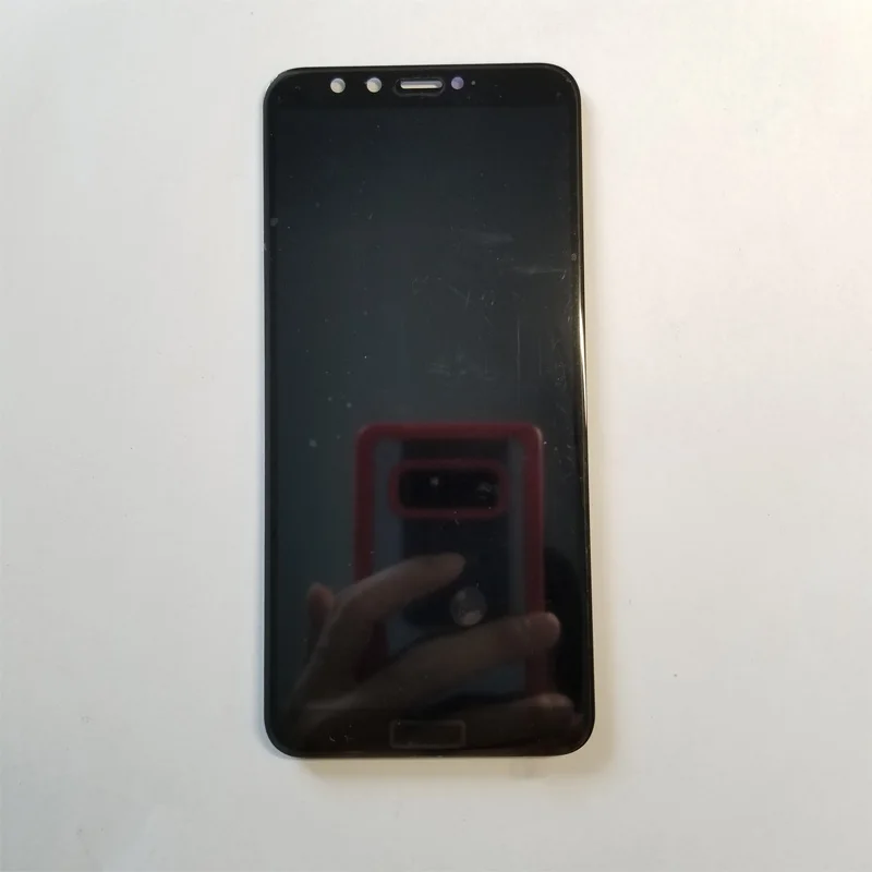 Black No Frame 5,6" для huawei Honor 9 Lite LLD-AL00 LLD-AL10 LLD-TL10 LLD-L31 ЖК-дисплей Дисплей кодирующий преобразователь сенсорного экрана в сборе - Цвет: Black No Frame