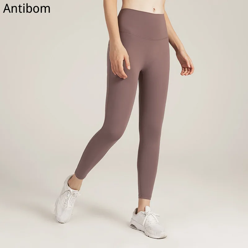 Women Sport Yoga Pants Fitness Leggings Running Tights Gym Sportswear Trousers Anti-sweat Solid Color | Спорт и развлечения