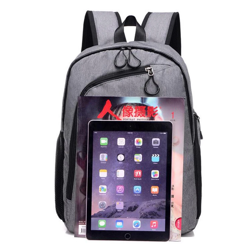 

Men Backpack New Fashion Unisex College Student School Bag Casual Travel Mochila Daily High Quality Male Rucksack 2021