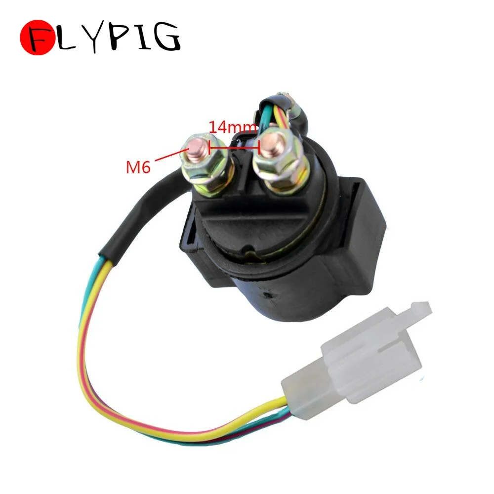 2 Pin реле стартера электромагнитный клапан для GY6 TaoTao ATV 50 70 90 110 125 250CC китайский Dirt