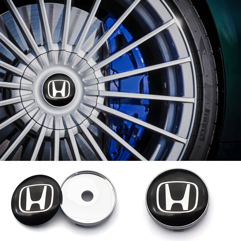4 шт. наклейки-эмблемы для Honda Civic 60 мм | Автомобили и мотоциклы