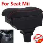 Подлокотник для сиденья Mii, внутренние детали, специальные детали для подлокотника автомобиля, центральный контейнер для хранения с USB и светодиодом