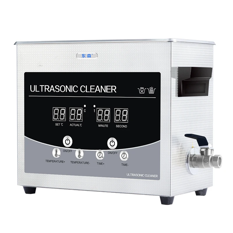 Ультразвуковой очиститель 6 л пули детали для корпуса двигателя лабораторные