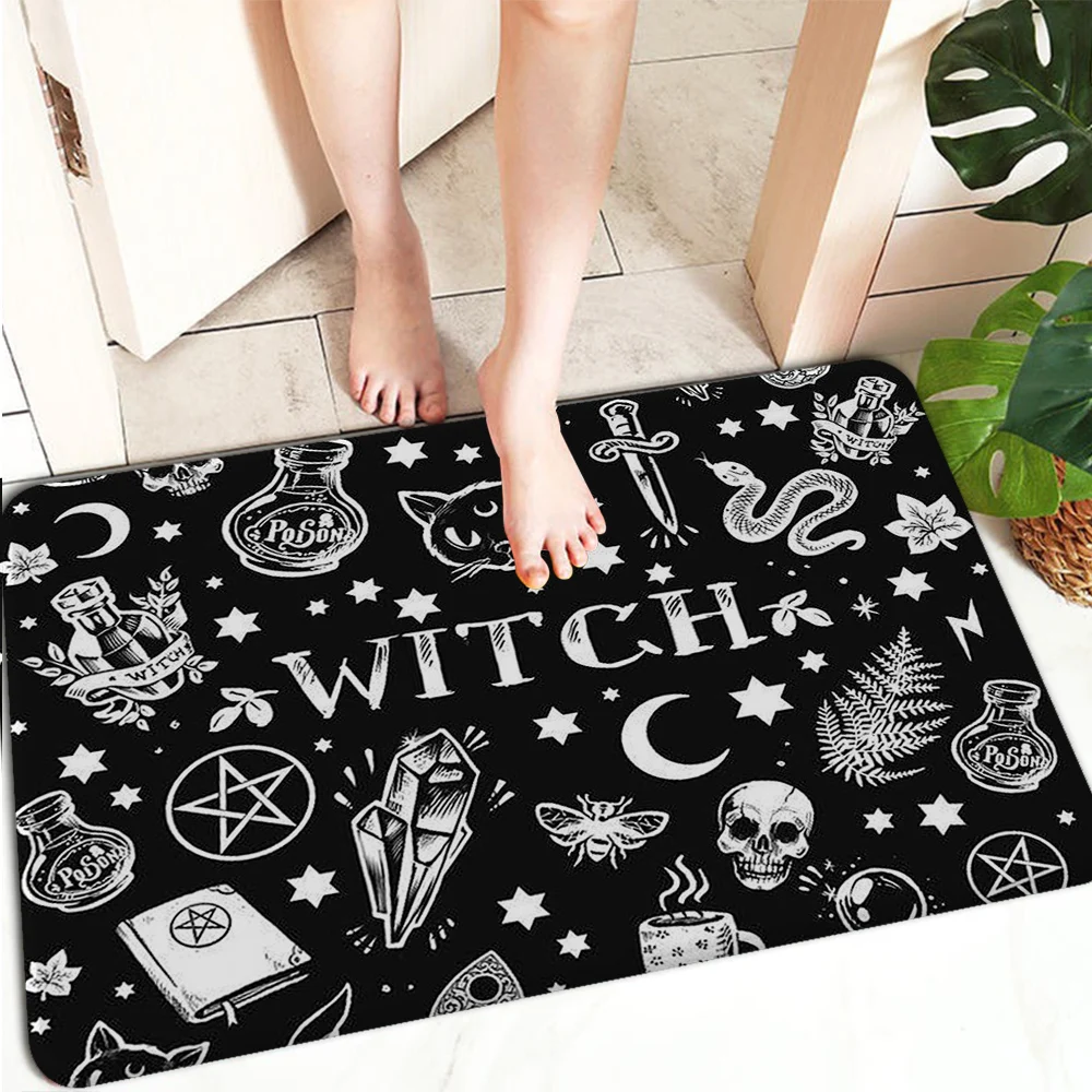 Кухонный коврик Witches Moon Tarot ковер для спальни гостиной входной двери домашний