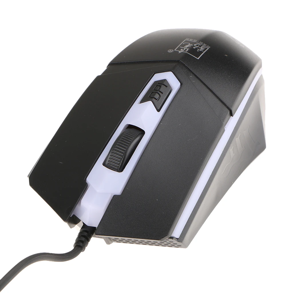 Проводная USB компьютерная механическая клавиатура с подсветкой и Мышь