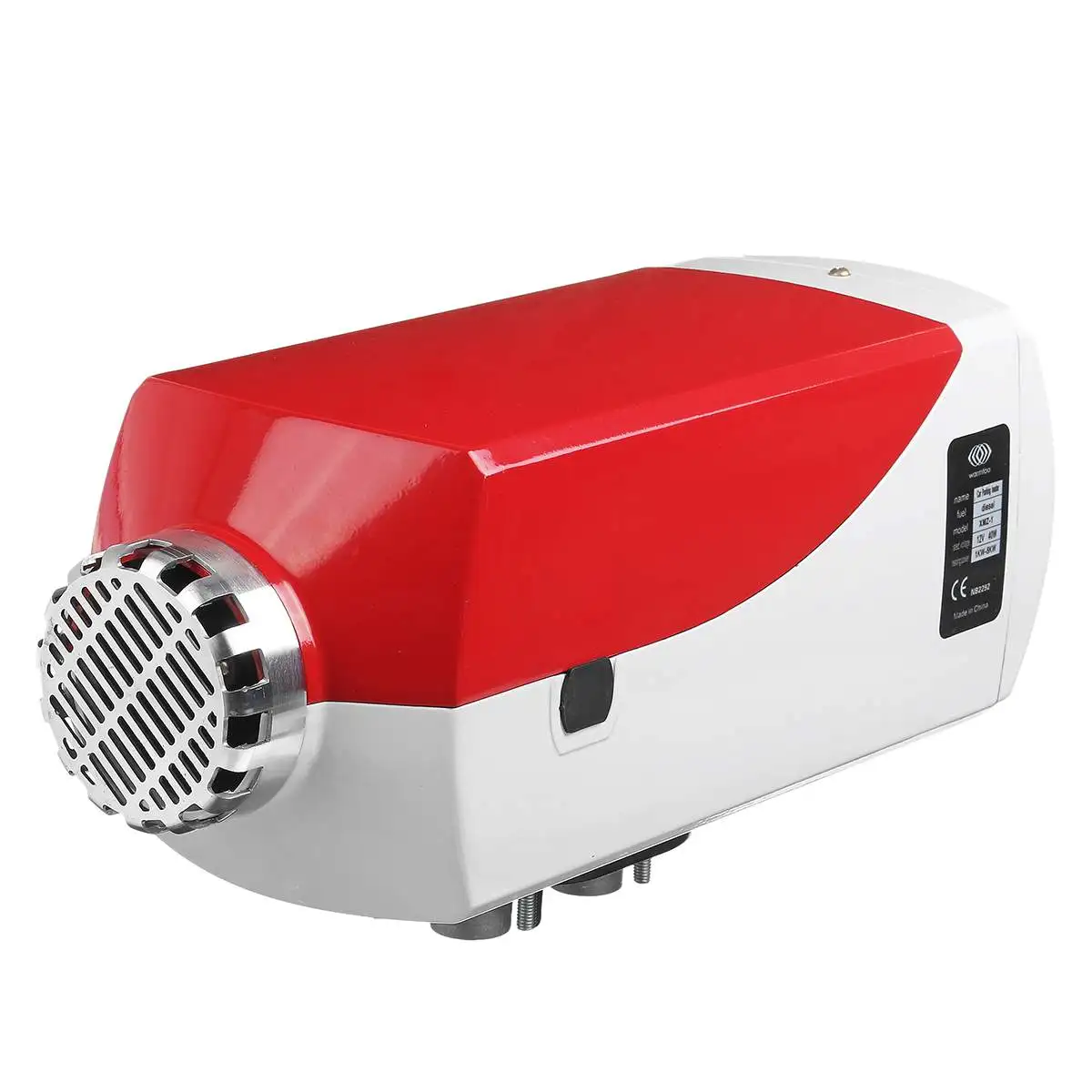 Metal Shell Red Автомобильный обогреватель металлический корпус 12 В 8 кВт ЖК-дисплей Воздушный дизельный автомобильный нагреватель высокой мощности тройной воздушный выход с масляной экстрактором для лодка автобус - Название цвета: Metal Shell Red