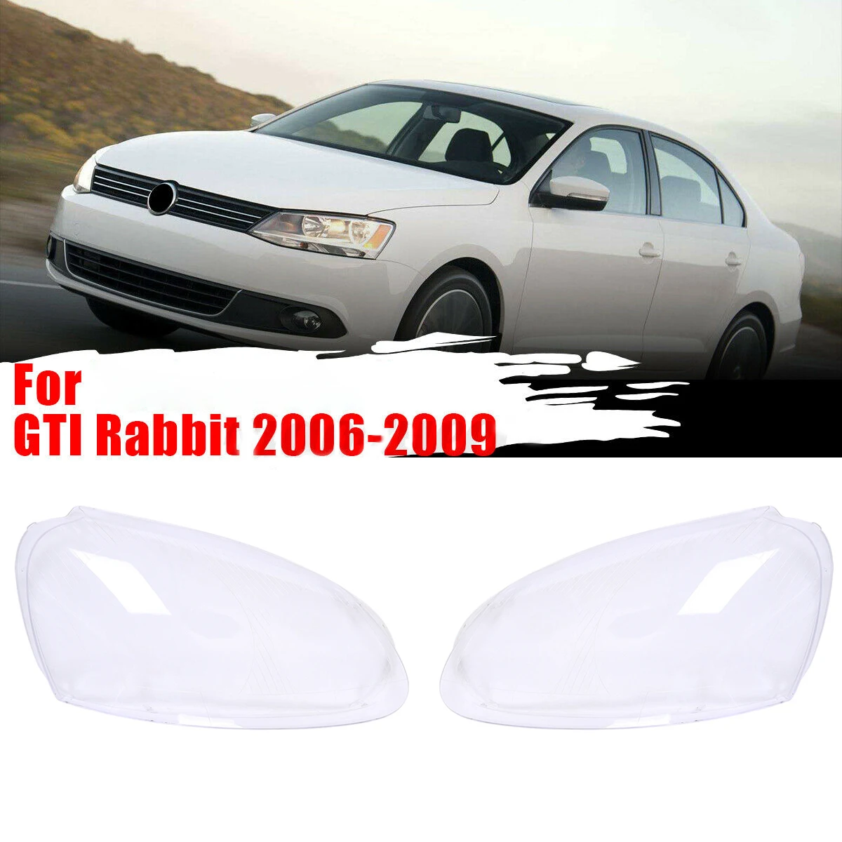 Автомобильный светильник с передней головкой крышкой для объектива абажур Jetta