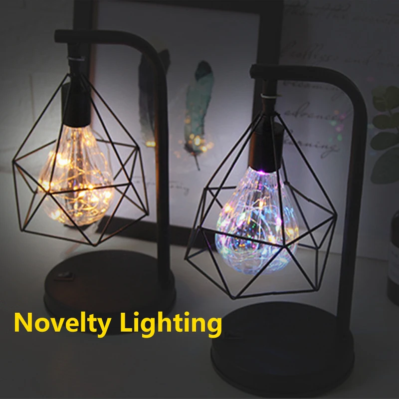 

Светодиодная настольная лампа в форме алмаза, приглушаемый настраиваемый светильник для детей, для чтения, обучения, прикроватный светильн...