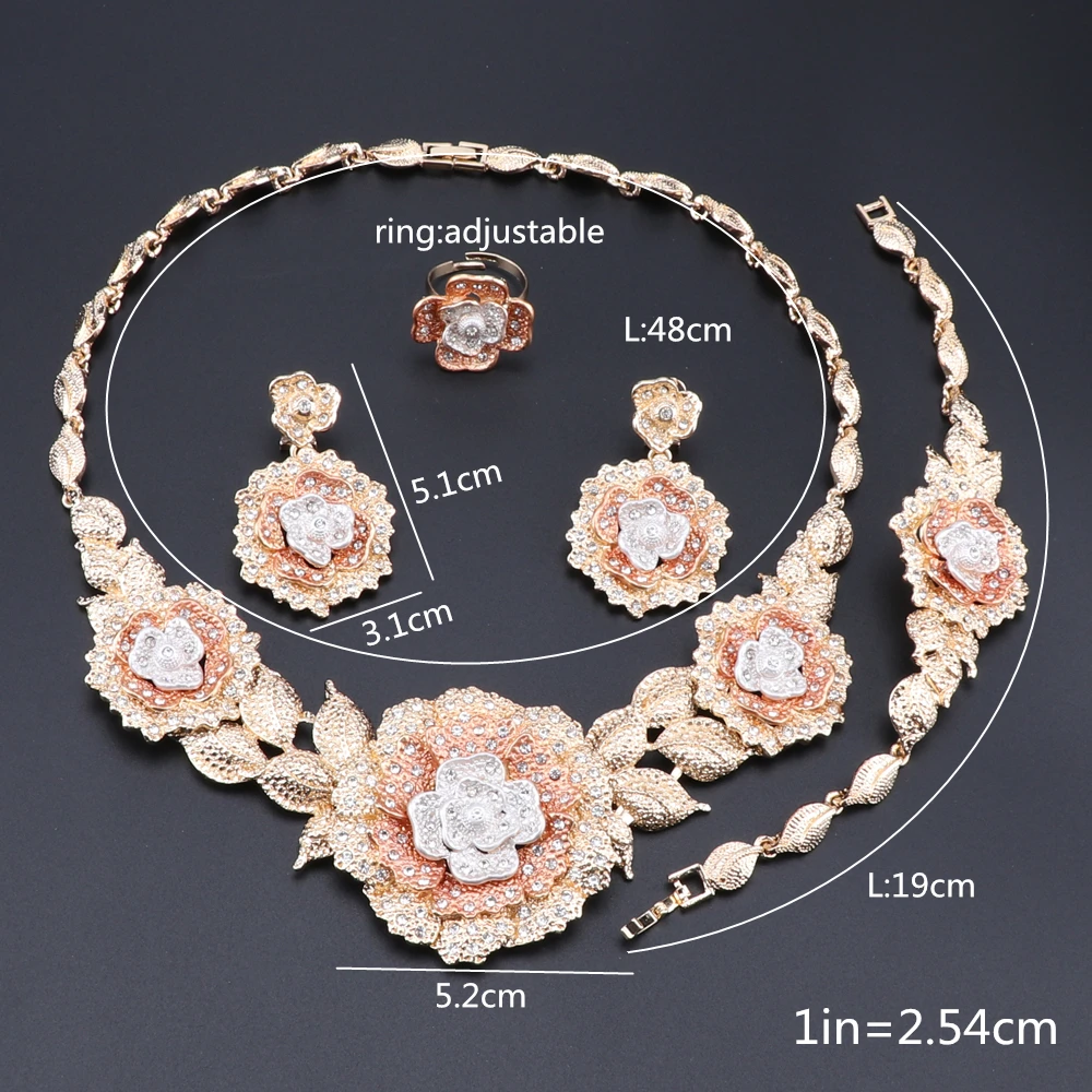 Изысканные Серебряные комплекты ювелирных изделий в Дубае нигерийские