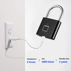 Дверной смарт-замок без ключа, USB зарядка, сканер отпечатков пальцев, быстрая разблокировка, цинковый сплав, металлический, искусственный, 10 отпечатков пальцев