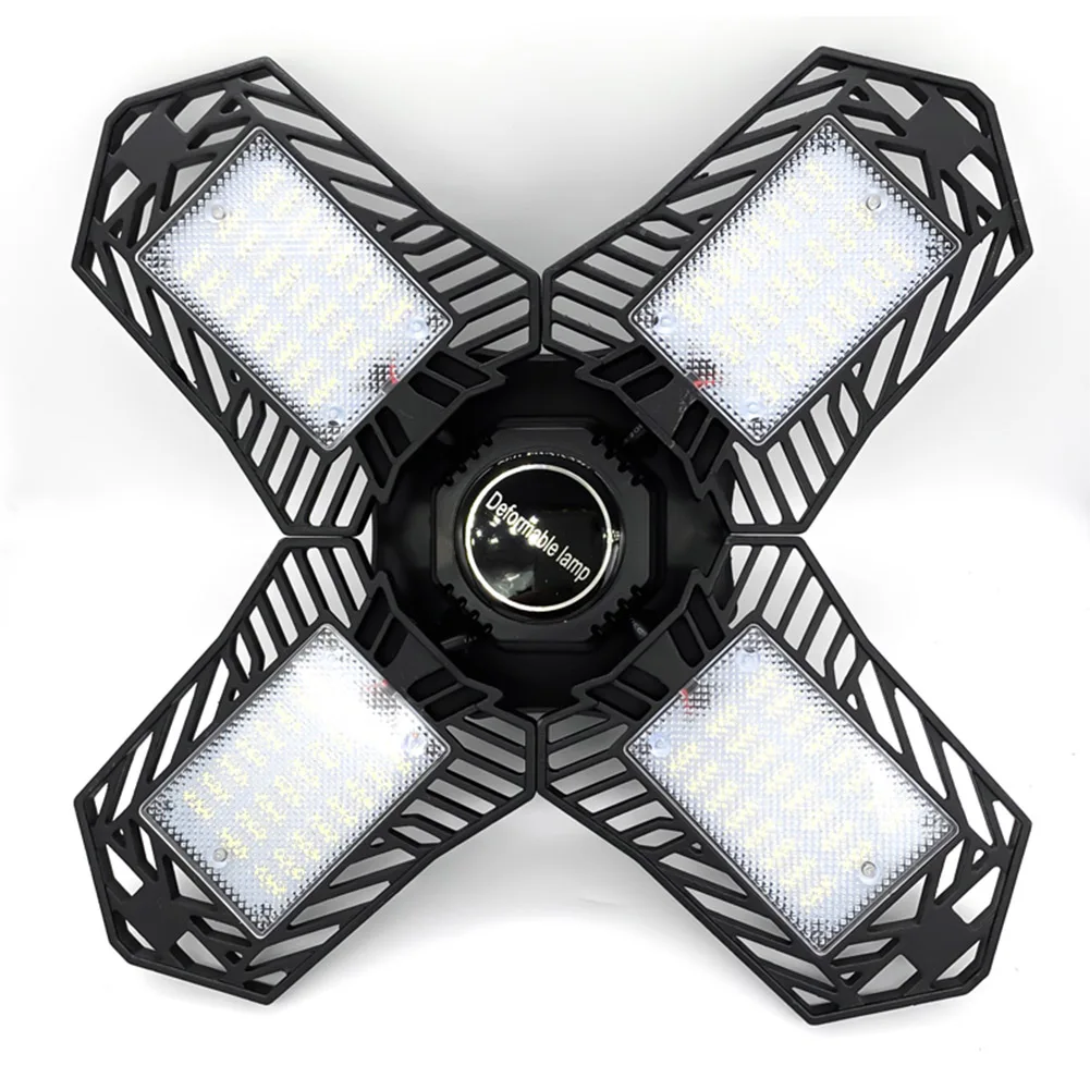 

150W 15000LM Basement Adjustable Angle LED Garage Light Industrial Shop Deformable Gym Daylight Ceiling Lighting Easy Install