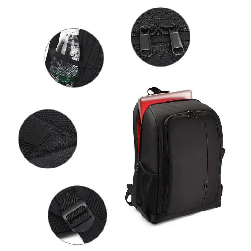 camera bag digital bag pack waterproof shockproof breathable camera backpack for nikon canon sony bag for the camera free global shipping