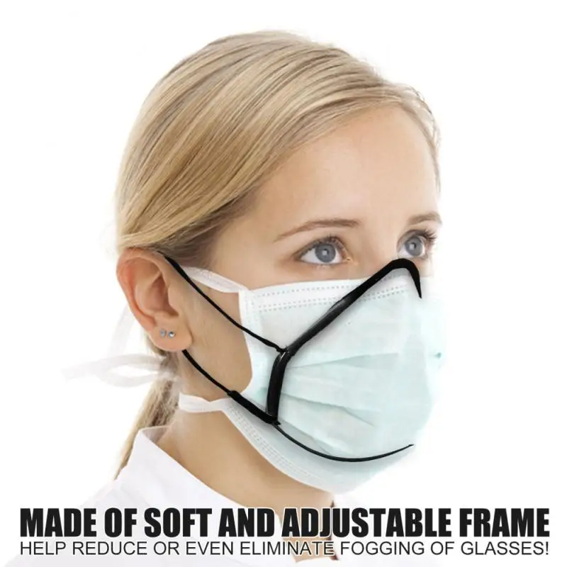 

Face Mask Fitters Mask Holder Adjustable Fixed Mask Holder - Helps Mask Holder Helps Cut Down Even Eliminate Fogging Of Glasses