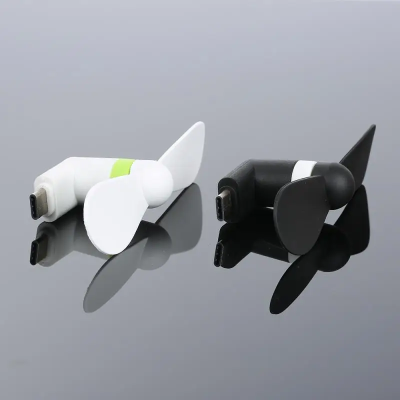 Оригинальный портативный мини-вентилятор Micro USB 5 В 1 Вт стандартный USB-тестер для