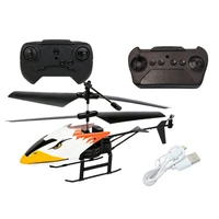 2 channel mini usb rc helicopter remote control aircraft drone model with light for kids adults toys gifts 85de