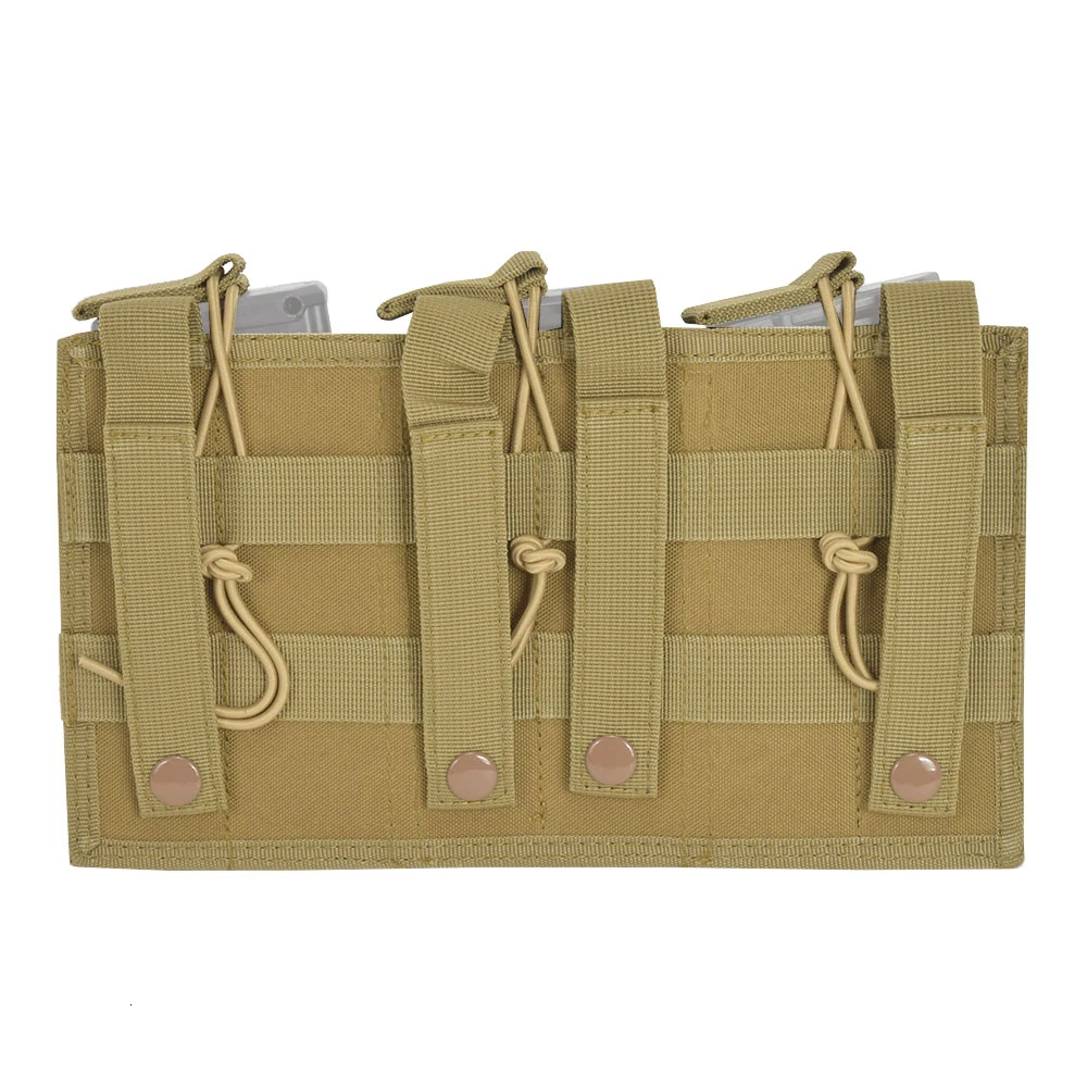 SINAIRSOFT тактическая сумка охотничий Molle тройной 223/5. 56 мм Открытый верх Mag журнал сумка для пейнтбола страйкбол LY2044