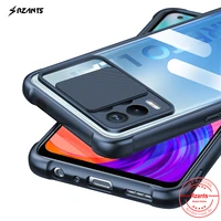 rzants for oppo realme 8 realme 8 pro case soft lens protection air bag conor clear cover double casing