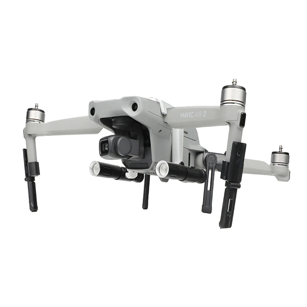 

Mavic Air 2 Landing Gear Drone Flight Light Night LED Flash Light with Extensions Set for DJI Mavic Air 2 Drone Accessories