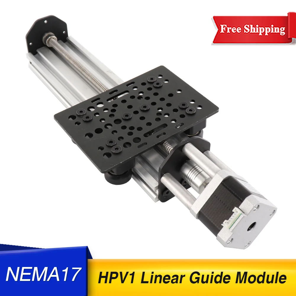 

17HS4401 NEMA17 Stepper motor HPV1 V-Slot Linear model (T8*8 Lead Screw) Z-axis router kit Reprap 3D printer sapre parts