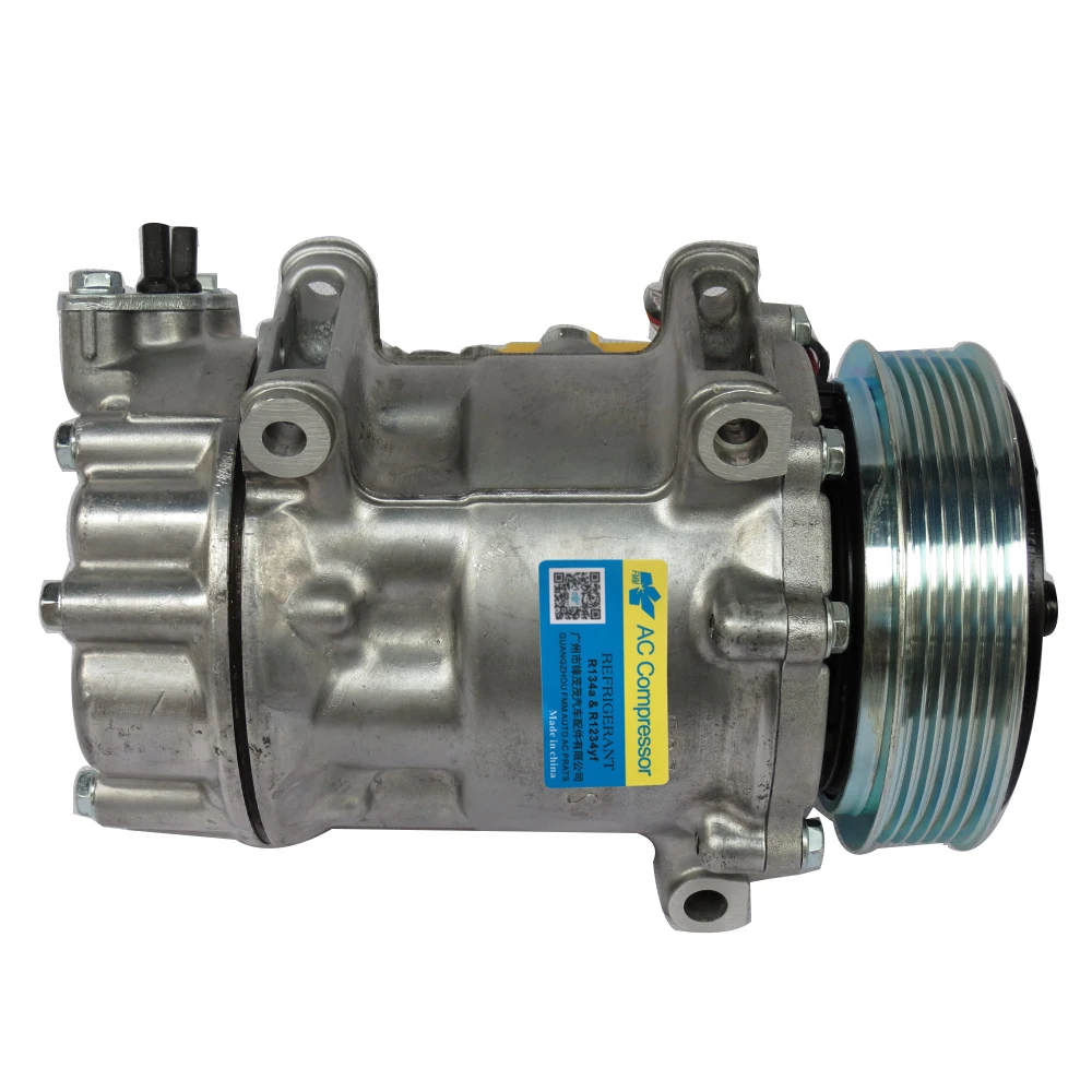 SD7C16 Компрессор кондиционера для Peugeot 207 208 308 3008 508 5008 Citroen C3 C4 C5 9800839580 8ФК 351334171 96519114