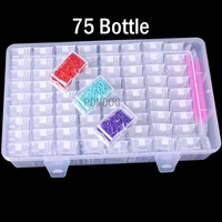 7532 grids diamond painting beads storage container with detachable boxes and individual square round grids for storage beads